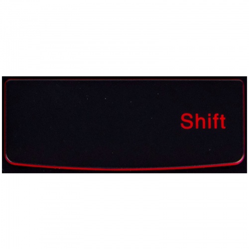 Klawisz SHIFT Lenovo Y530 Y540 red 