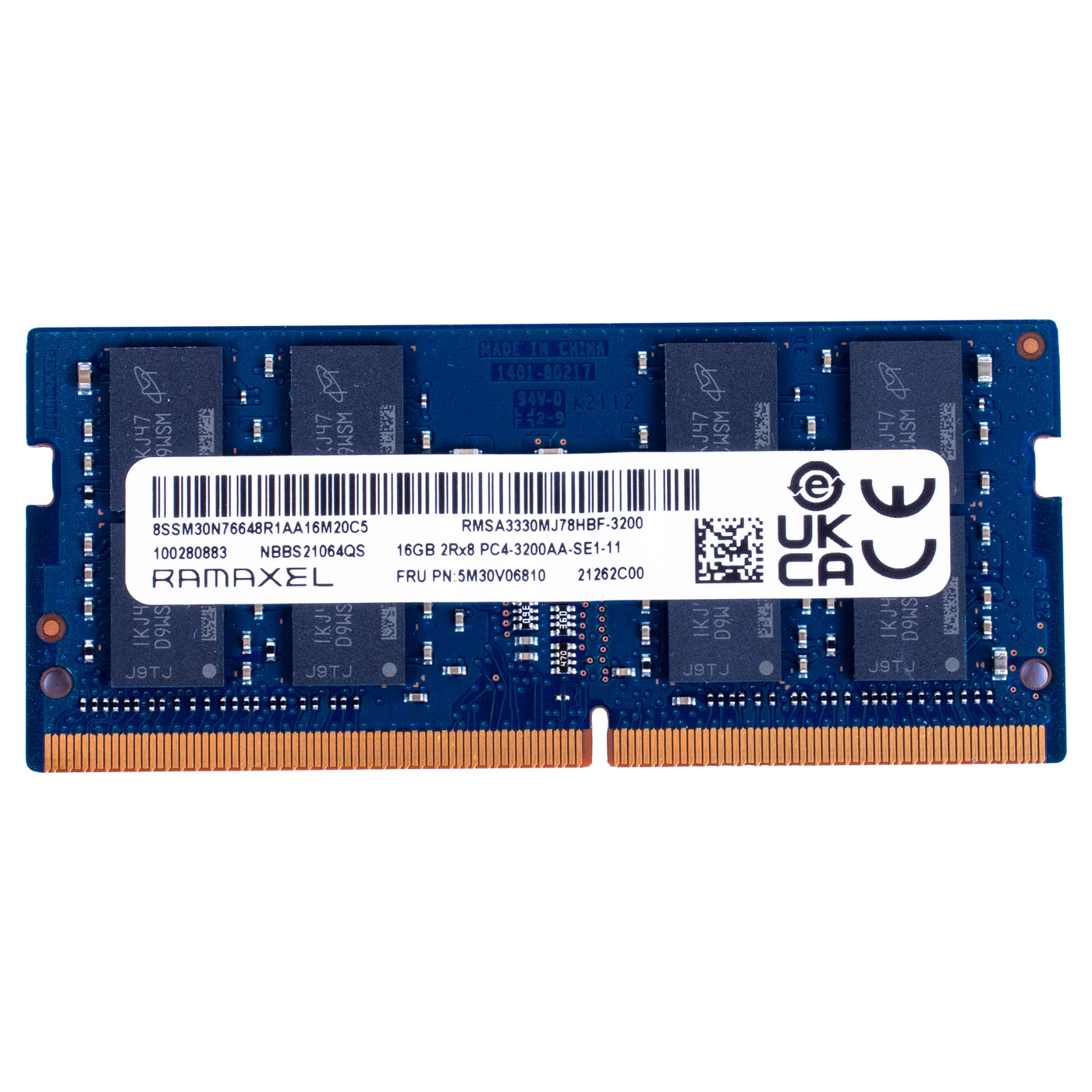 Kość RAM 16 GB SODIMM DDR4 3200 RAMAXEL