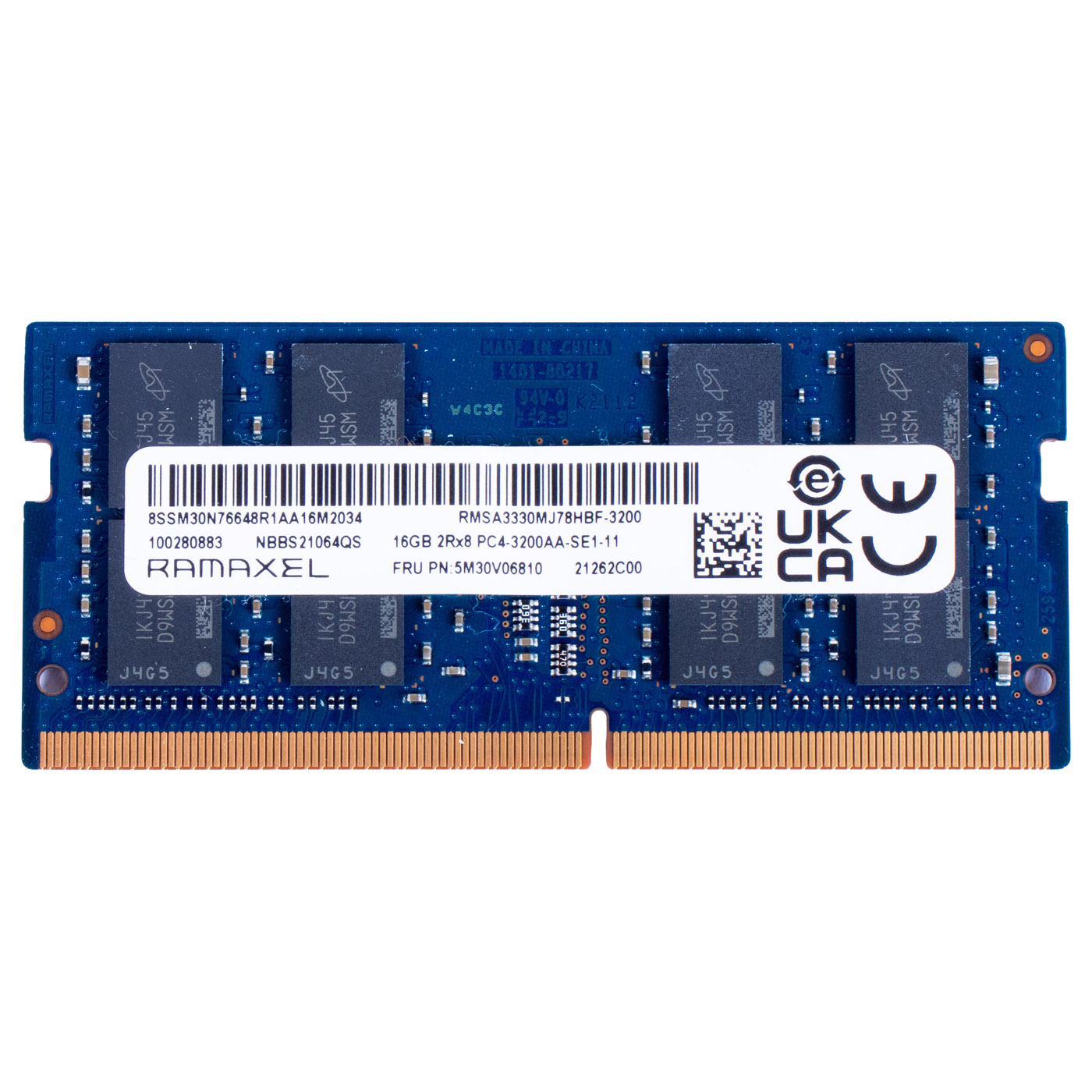 Kość RAM 16 GB SODIMM DDR4 3200 RAMAXEL