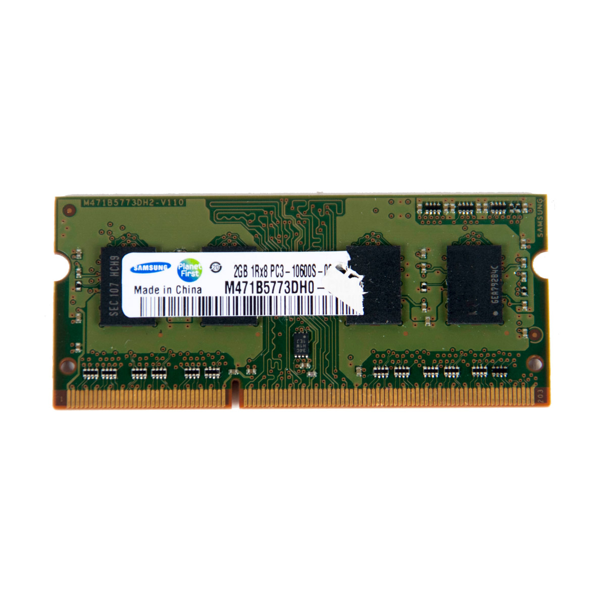 Kość RAM 2 GB SODIMM DDR3 10600s SAMSUNG