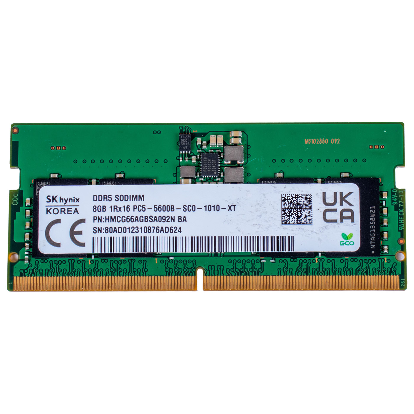 Kość RAM 8 GB SODIMM DDR5 PC5‑5600B SK Hynix