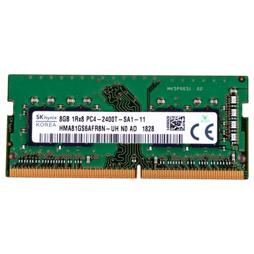 Kość RAM 8 GB SODIMM DDR4 1Rx8 PC4 2400T