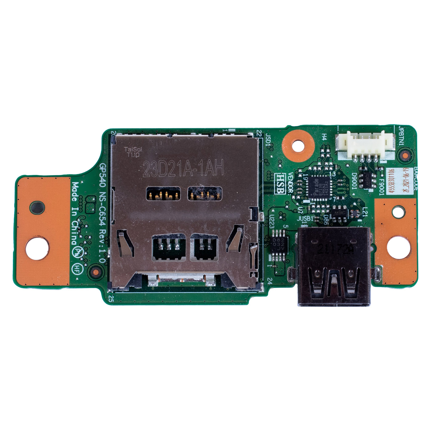 Moduł gniazdo USB czytnik SD Lenovo ThinkPad P15 Gen 1