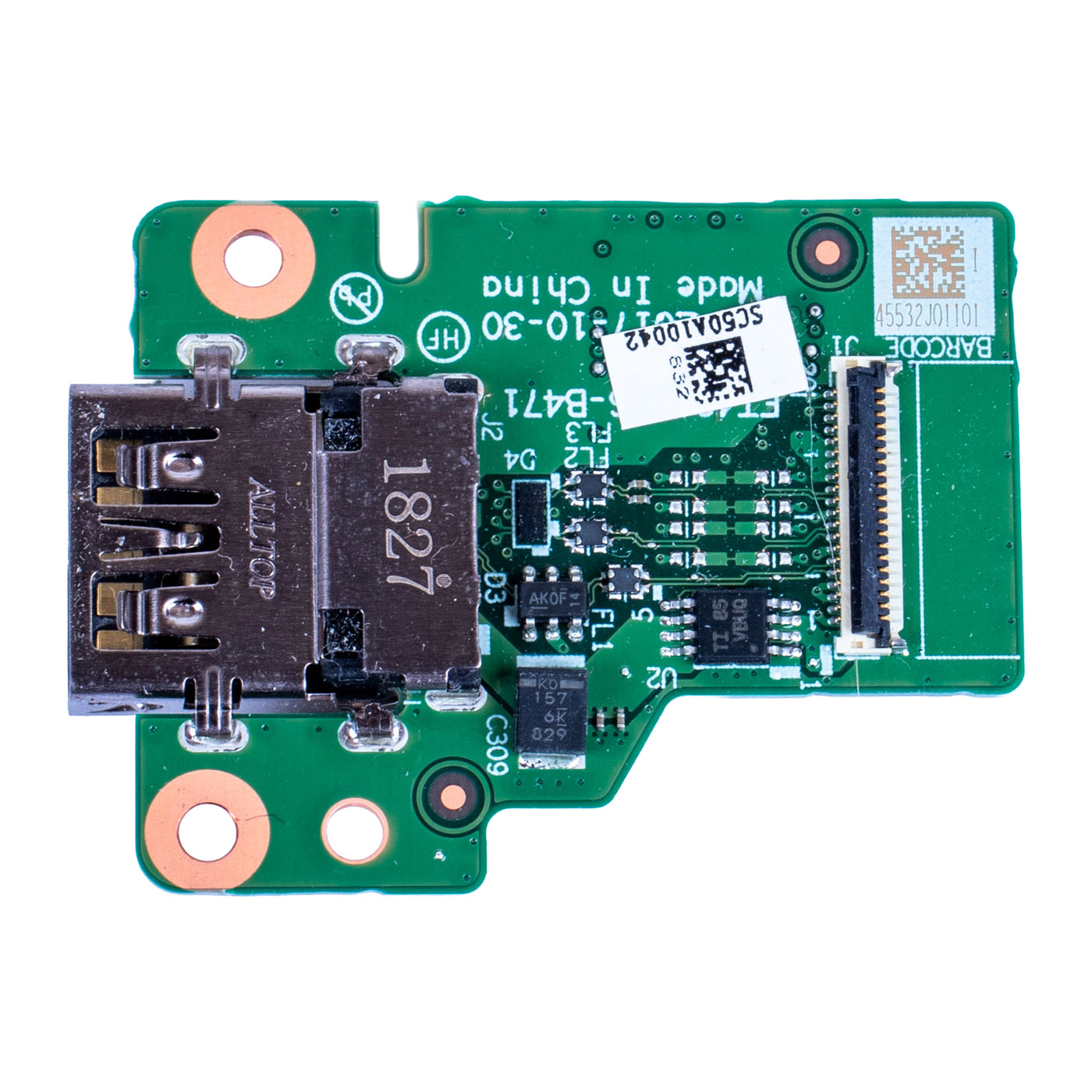 Moduł gniazdo USB Lenovo ThinkPad T480s | 01ER996
