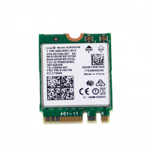 Moduł WiFi bluetooth Lenovo ThinkPad T470s 8265NGW 