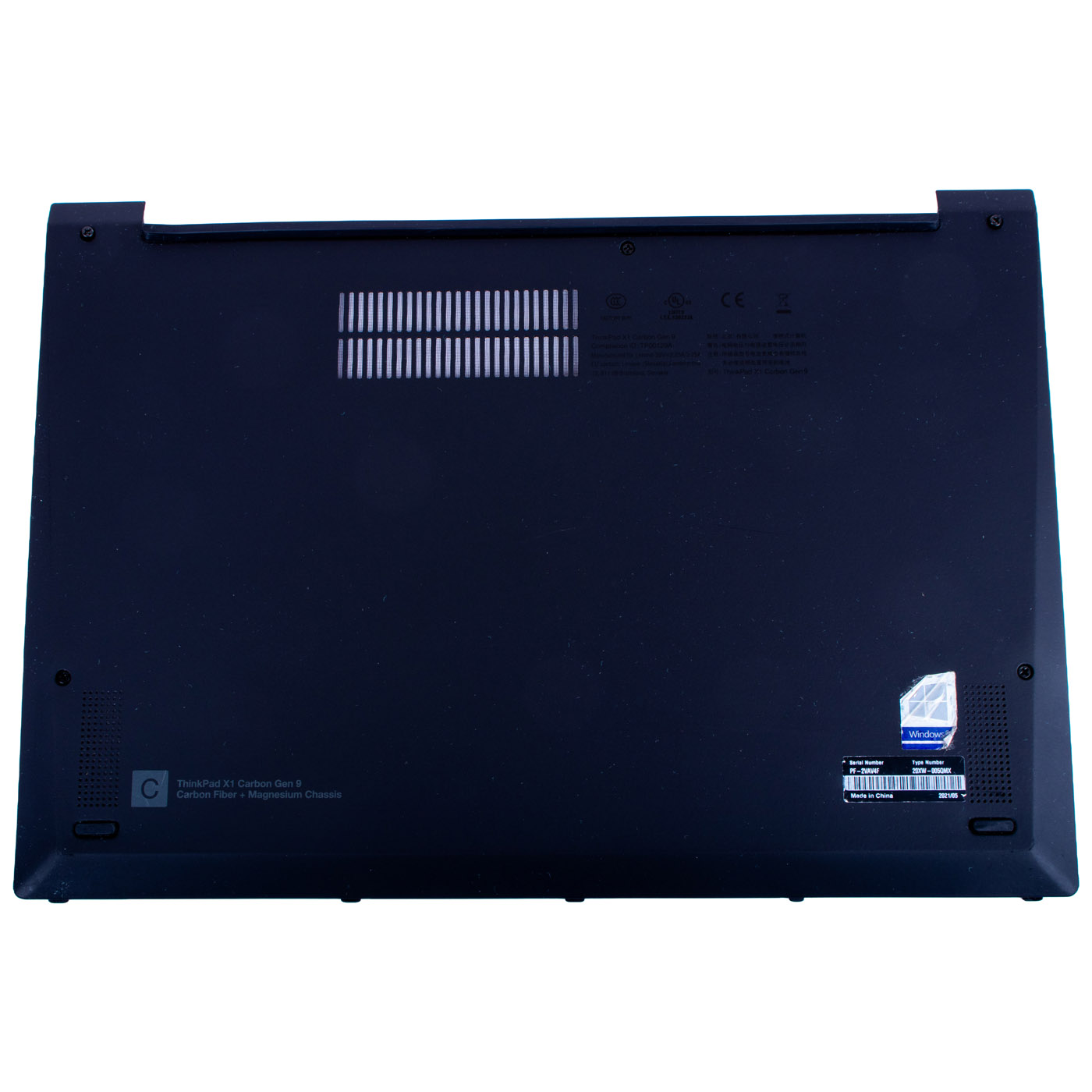 Obudowa dolna Lenovo ThinkPad X1 Carbon 9 2021 WWAN 5M11C90397