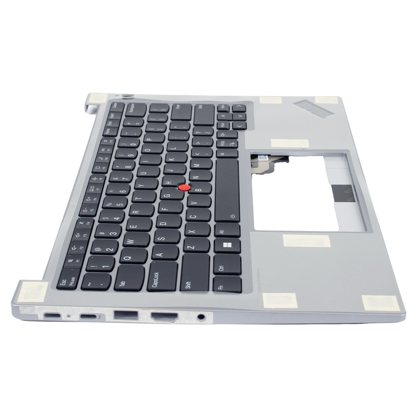 Palmrest klawiatura Lenovo ThinkPad E14 6 gen srebrny