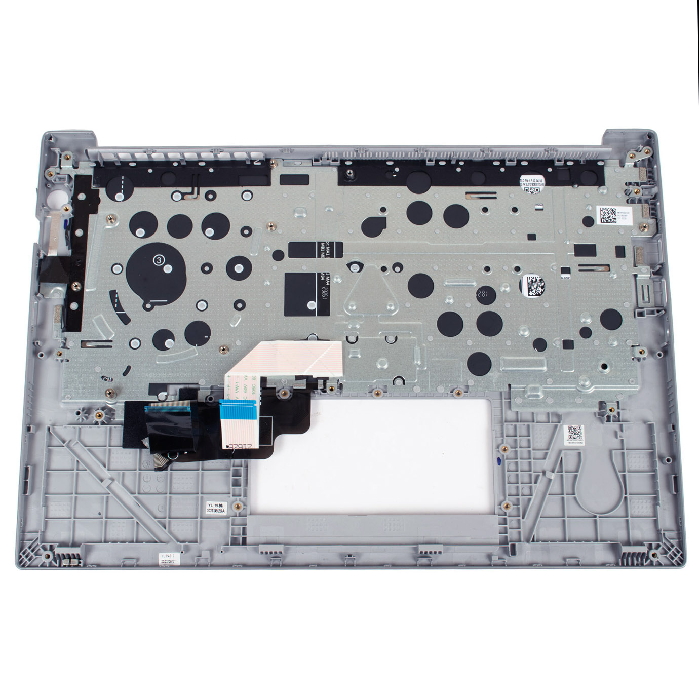 Palmrest klawiatura Lenovo ThinkPad E14 6 gen srebrny