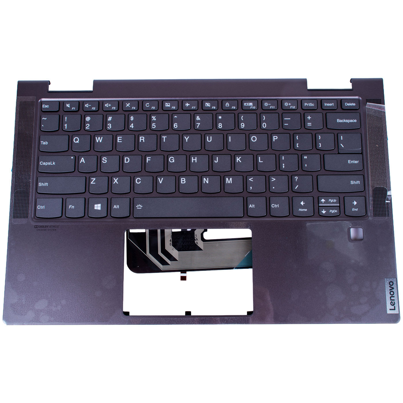 Palmrest klawiatura Lenovo IdeaPad Yoga C740 14 Iron Gray