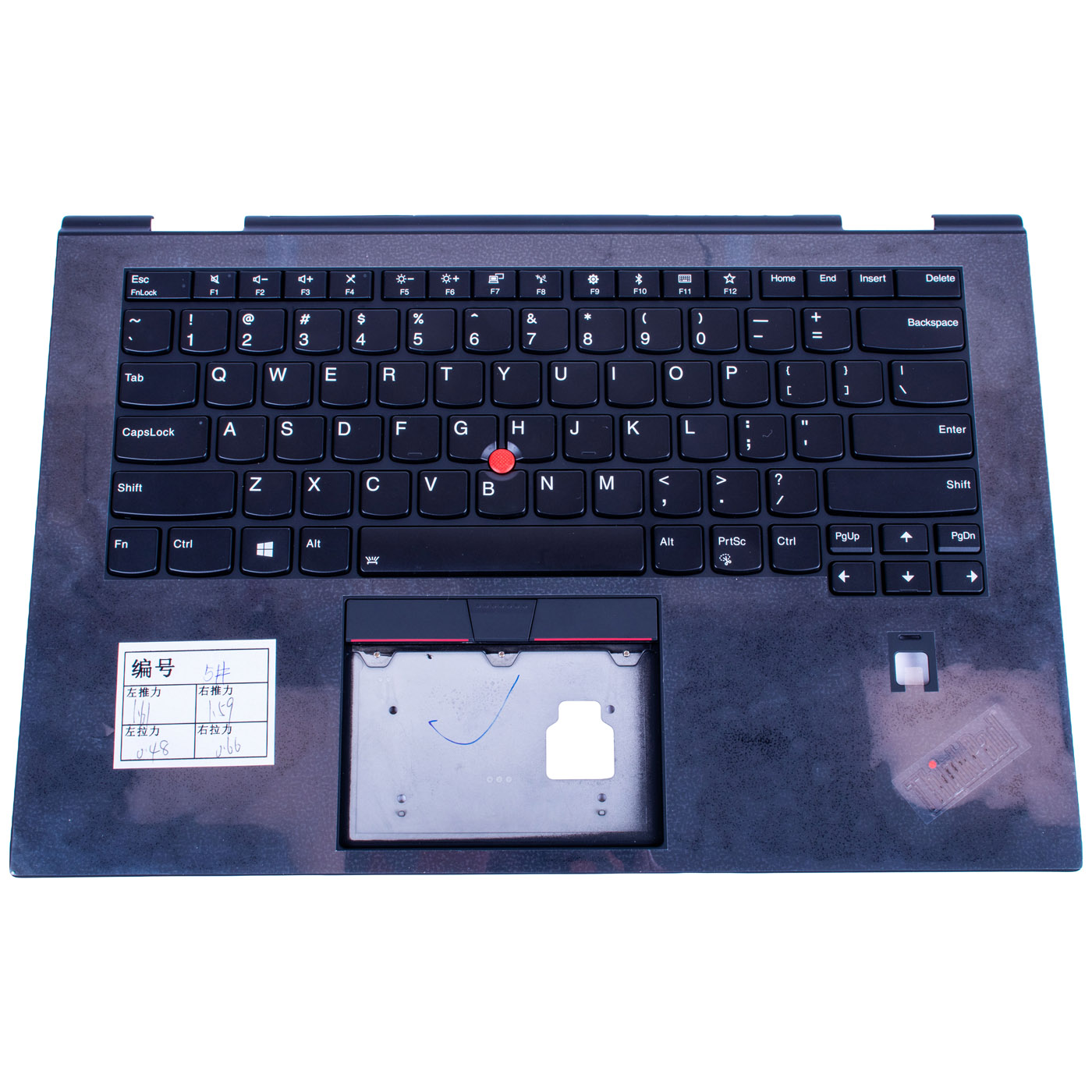 Palmrest klawiatura Lenovo ThinkPad X1 Yoga 3 generacji | 01LX830