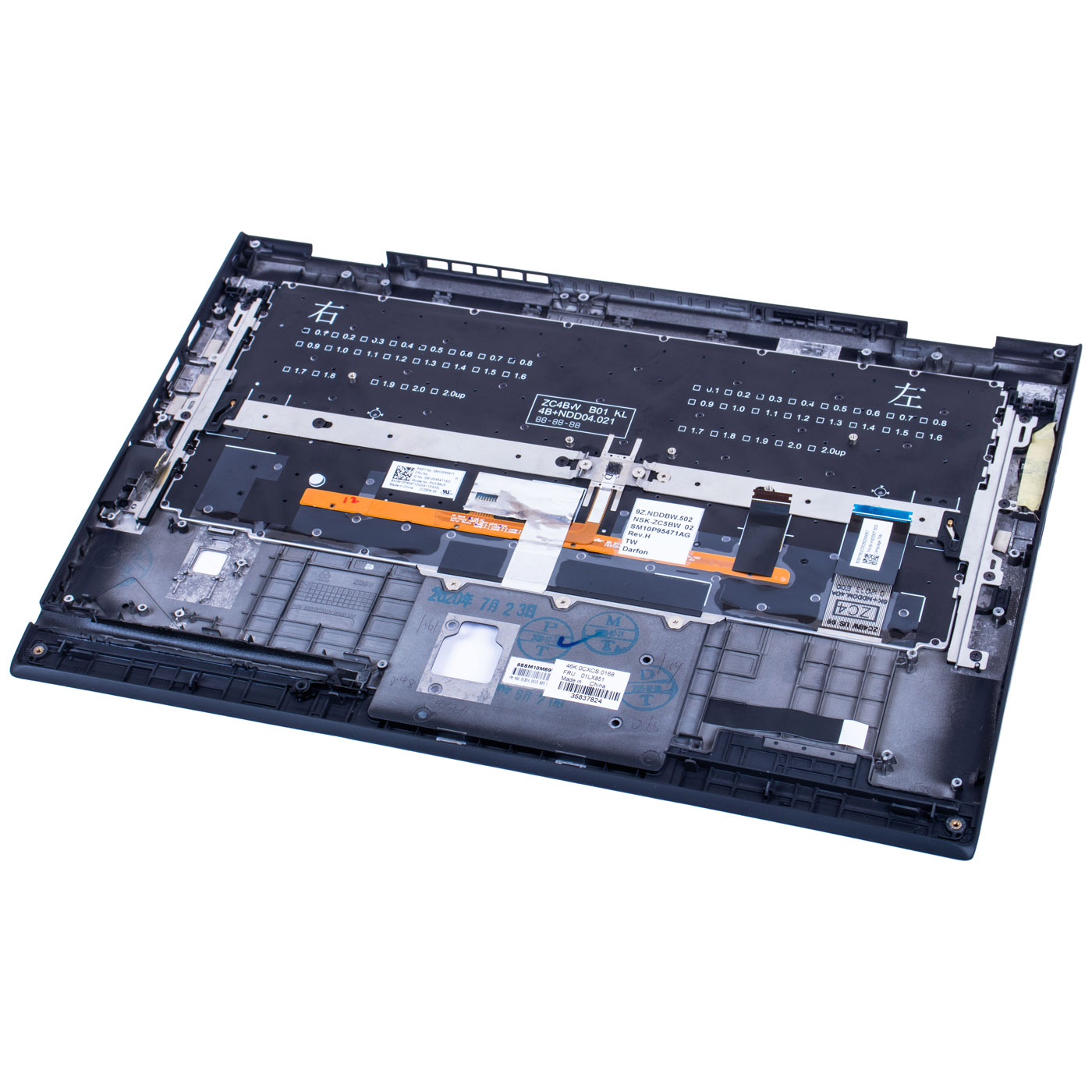 Palmrest klawiatura Lenovo ThinkPad X1 Yoga 3 generacji | 01LX830