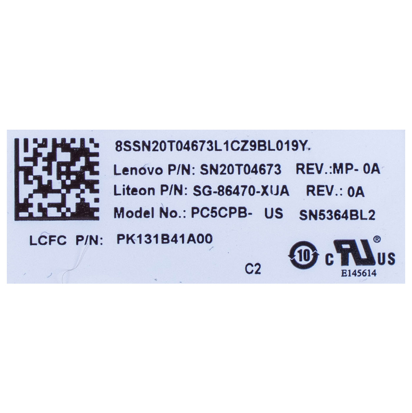 Palmrest klawiatura Lenovo IdeaPad L340 17 IRH | 5CB0U42829