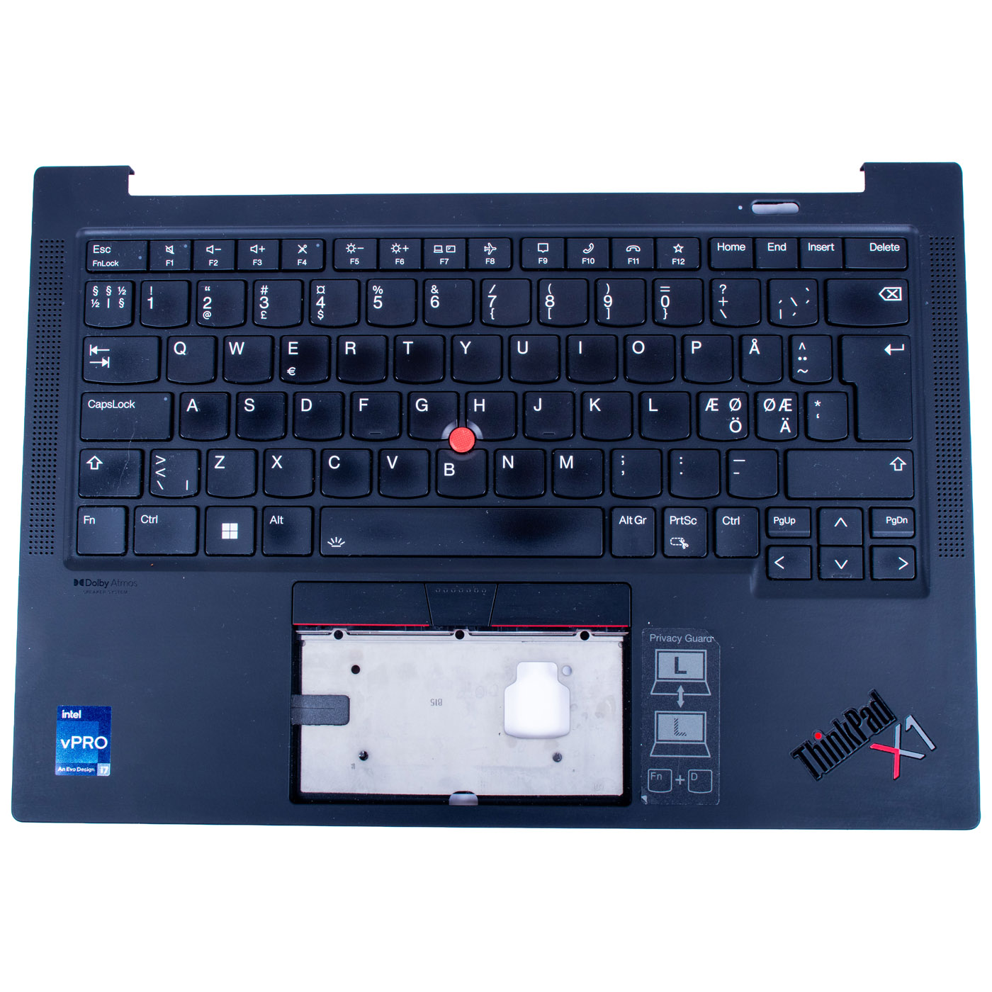 Palmrest klawiatura Lenovo X1 Carbon 10 11 WWAN | 5M11H44247