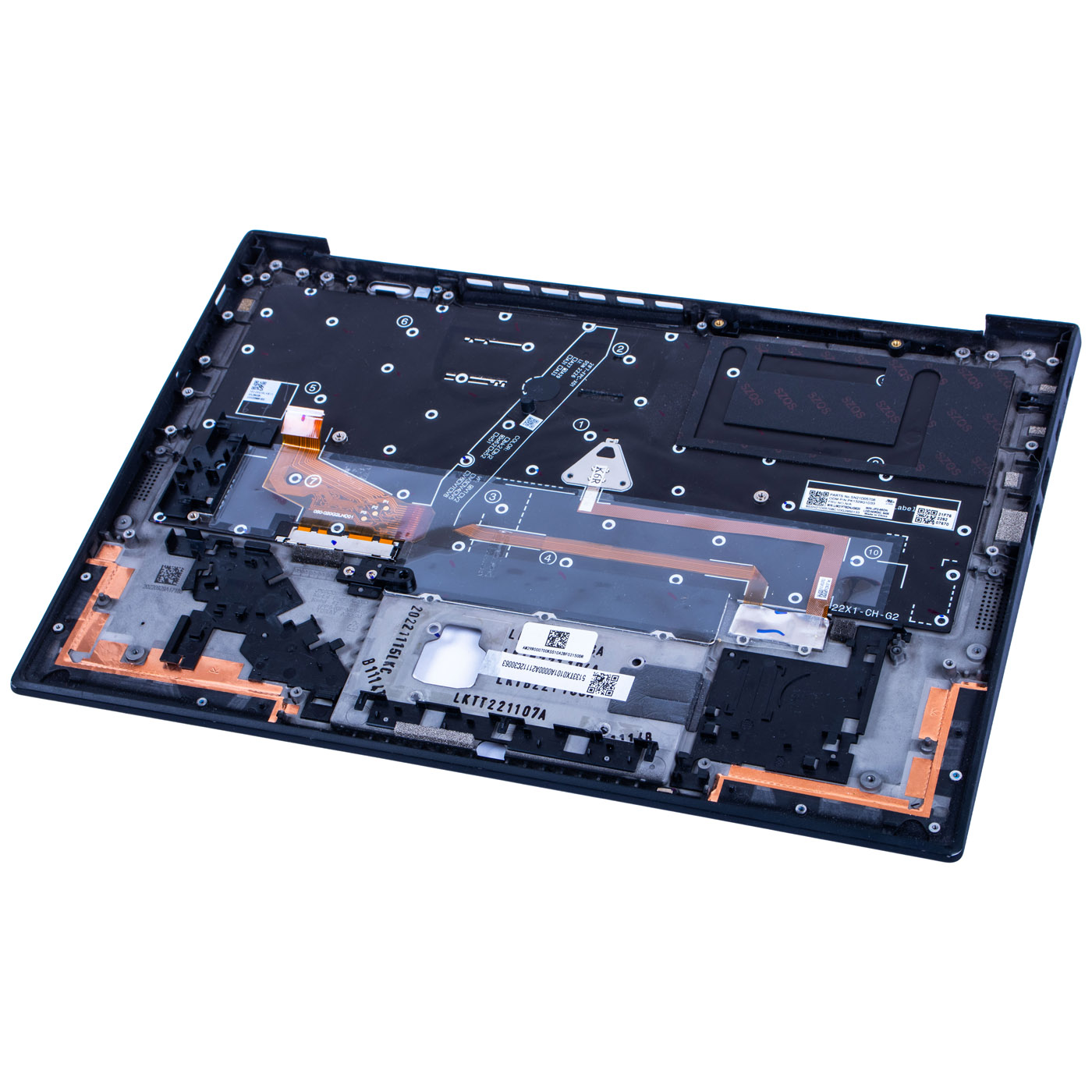 Palmrest klawiatura Lenovo X1 Carbon 10 11 WWAN | 5M11H44247