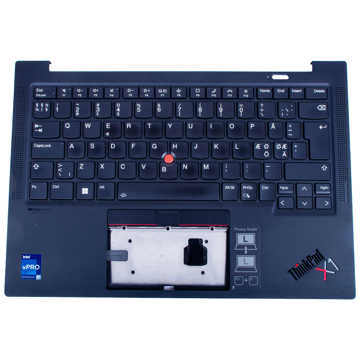 Palmrest klawiatura Lenovo X1 Carbon 10 11 WWAN | 5M11H44247