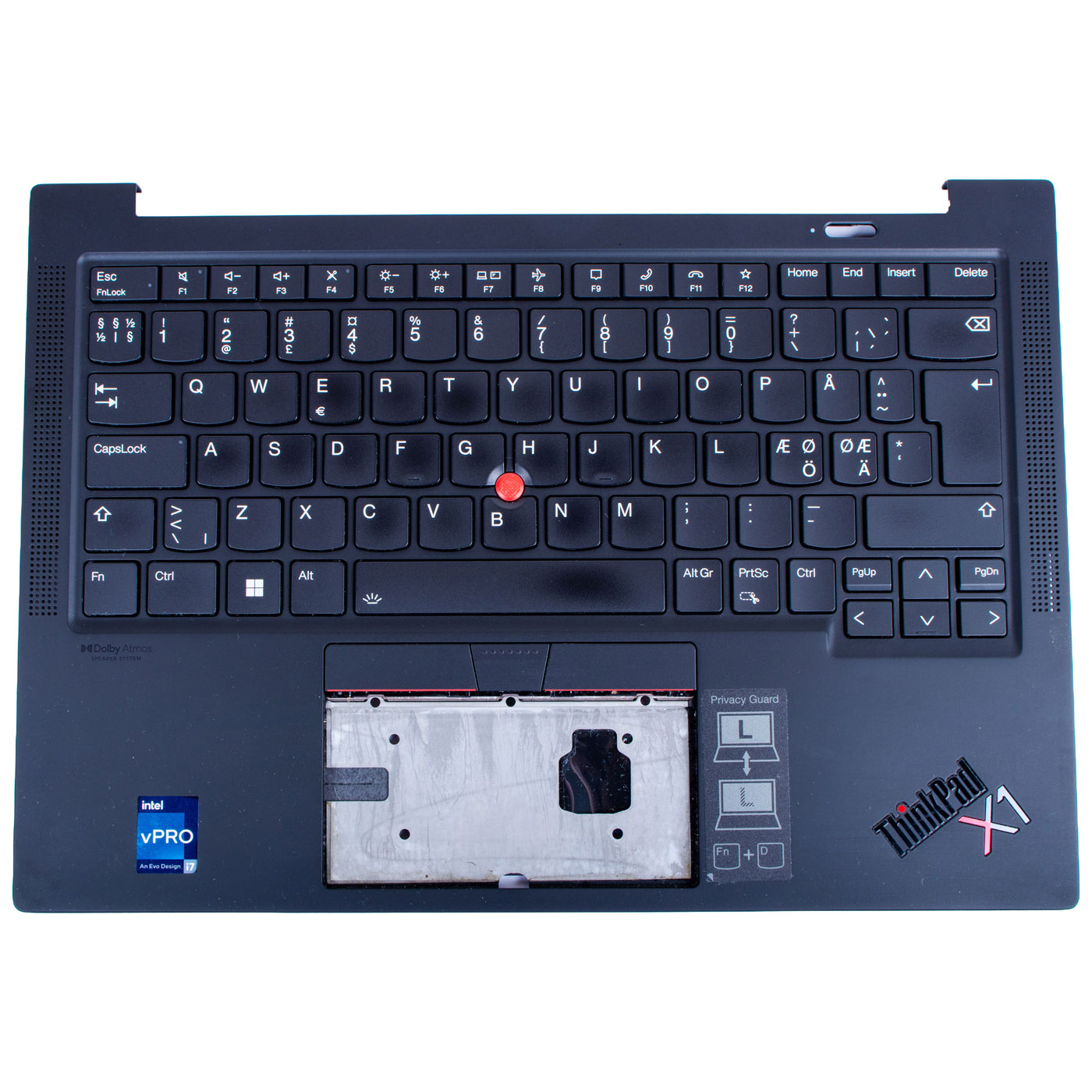 Palmrest klawiatura Lenovo X1 Carbon 10 11 WWAN | 5M11H44247