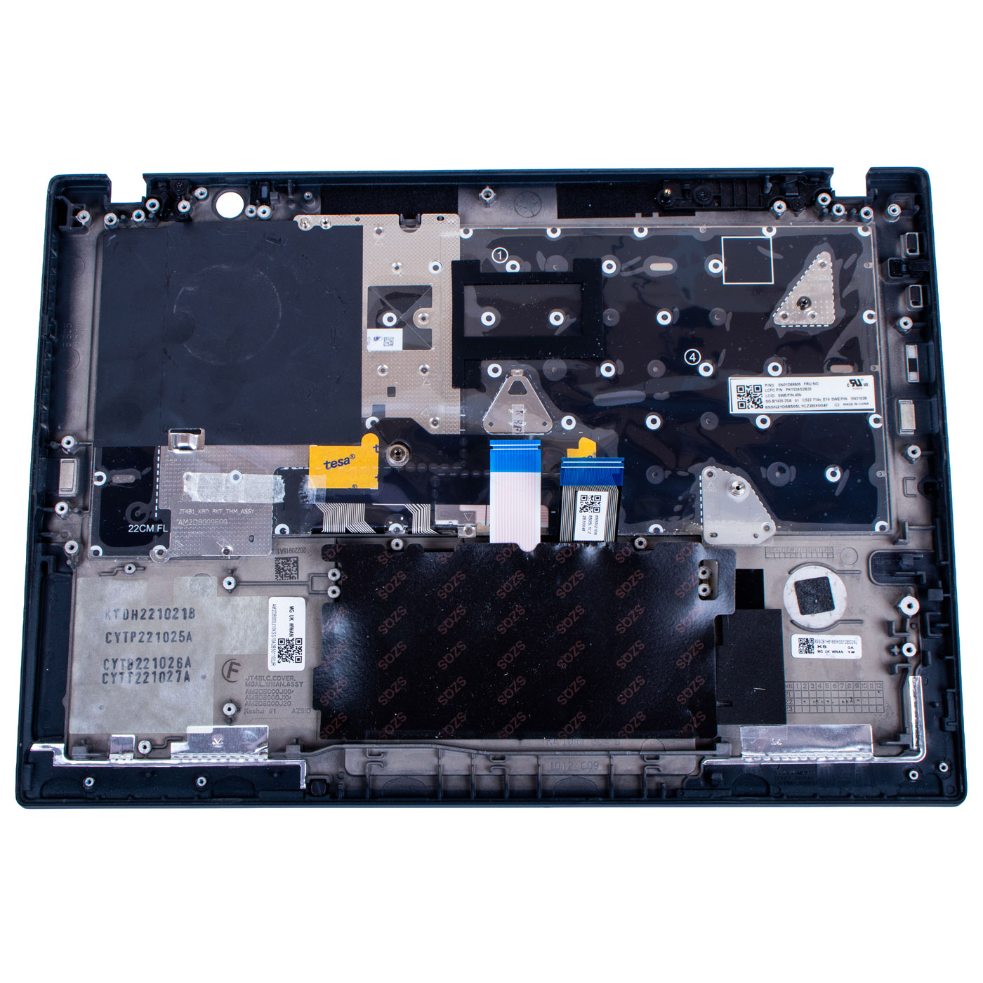 Palmrest klawiatura Lenovo ThinkPad T14s WWAN 3 4 generacja | 5M11H26027