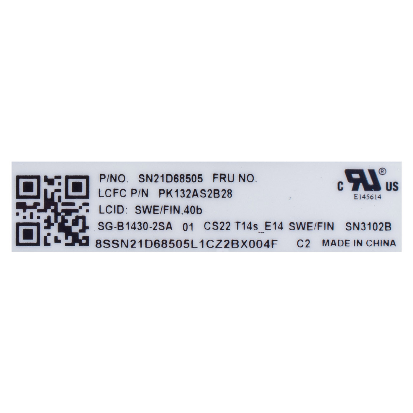 Palmrest klawiatura Lenovo ThinkPad T14s WWAN 3 4 generacja | 5M11H26027