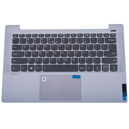 Palmrest klawiatura touchpad Lenovo IdeaPad 5 14 srebrny