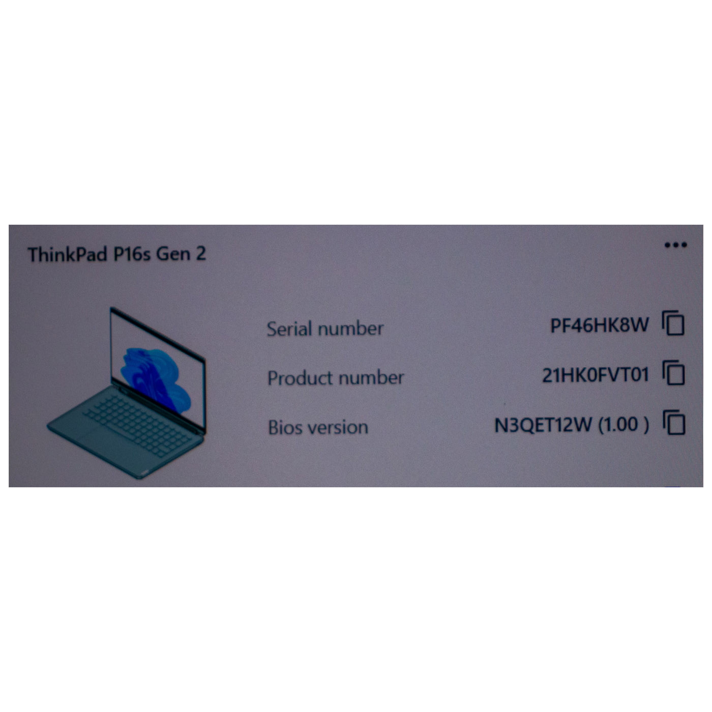 Płyta główna procesor Lenovo ThinkPad P16s 2 generacja