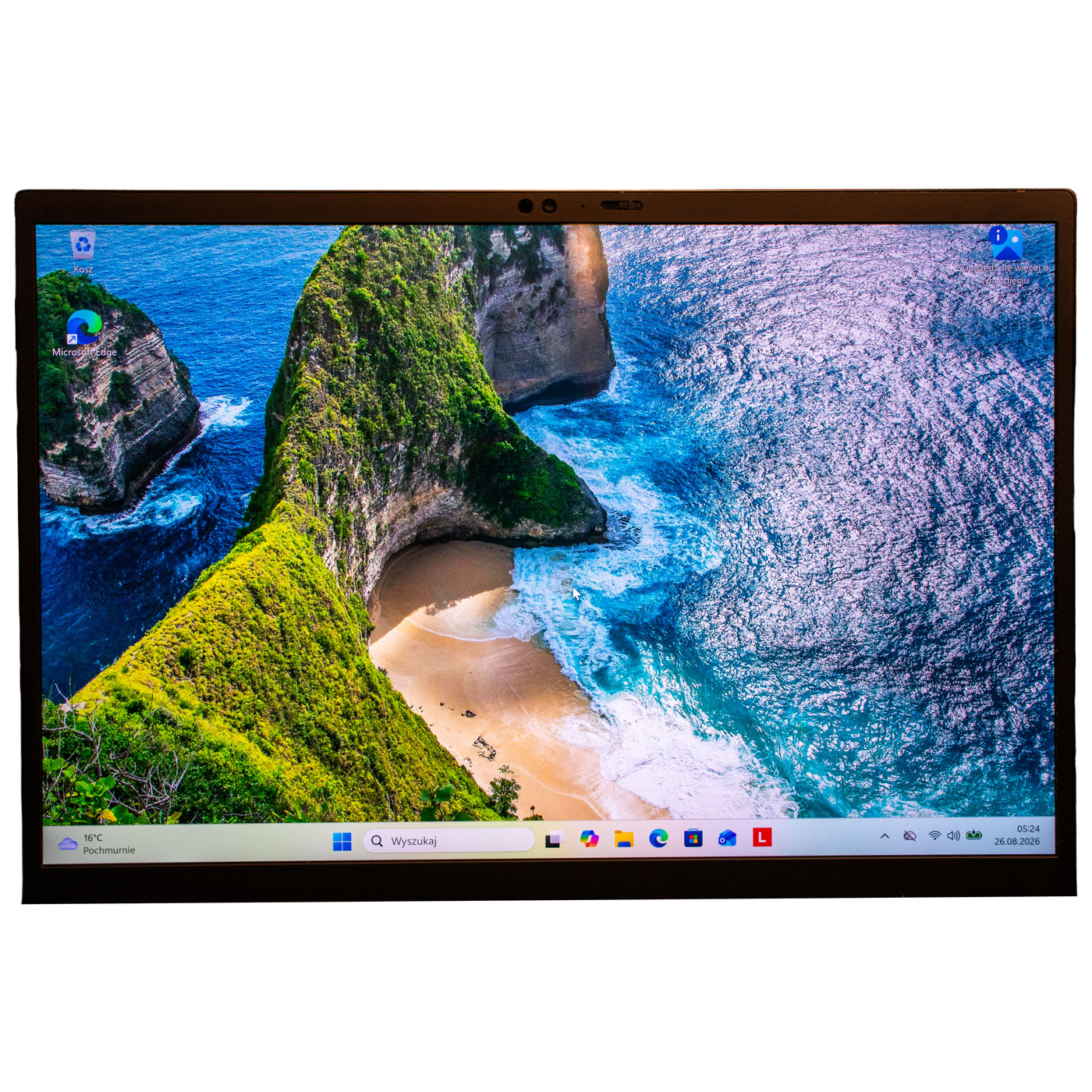 Skrzydło matrycy LCD Lenovo X1 Carbon 9 WQUXGA 3840x2400