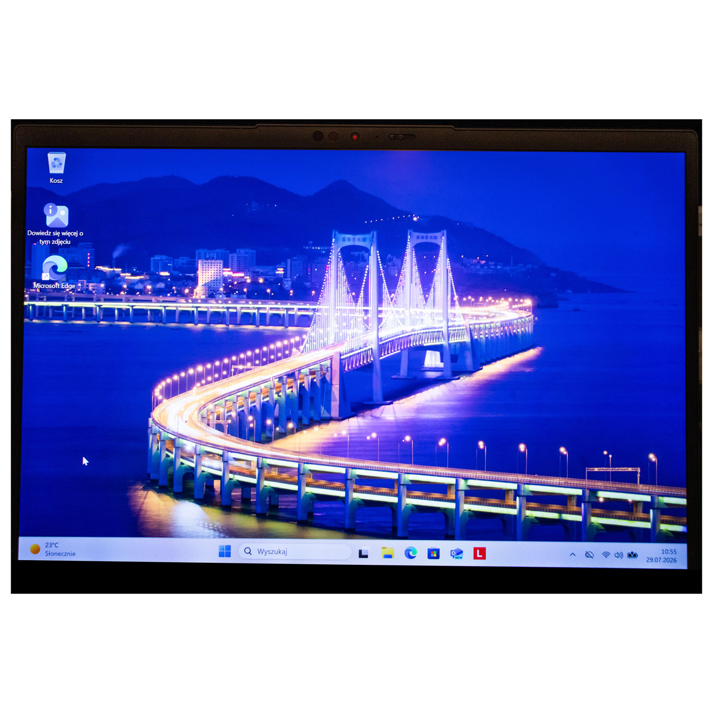 Skrzydło matrycy Lenovo X1 Carbon 10 dotyk WUXGA
