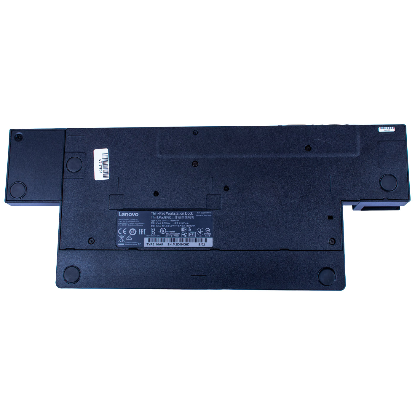 Stacja dokująca Lenovo ThinkPad Workstation Dock 40A5