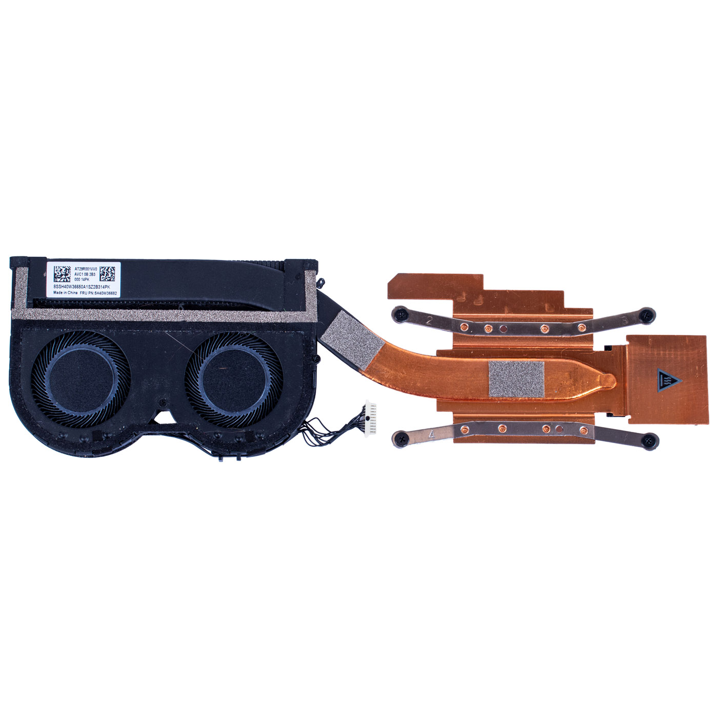 Wentylator Lenovo X1 Carbon 10 11 X1 Yoga 7 8 gen | 5H40W36682
