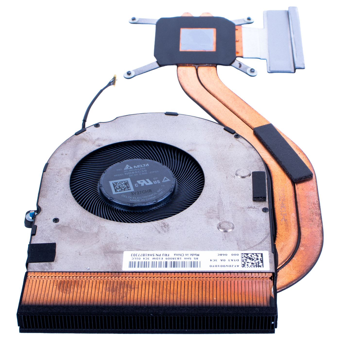 Wentylator radiator Lenovo ThinkPad T16 P16s 1 2 gen UMA | 5H41B77303
