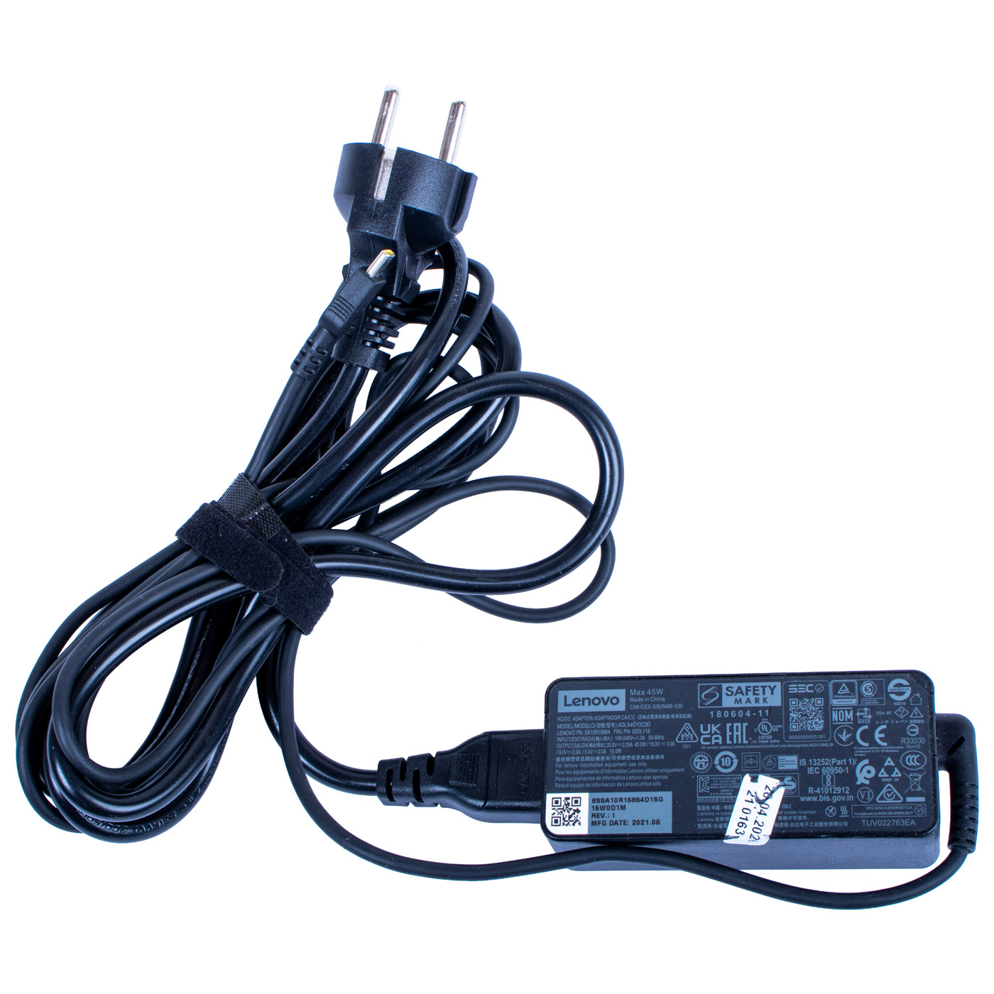 Zasilacz 45W USB-C Lenovo X1 Carbon T14 L14 E14 | 02DL118